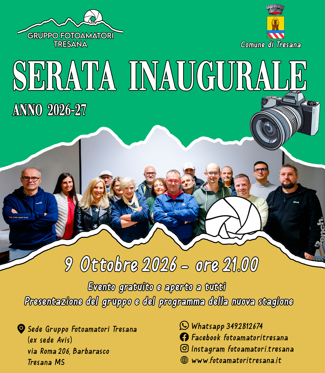 Serata inaugurale Stagione 2026/27